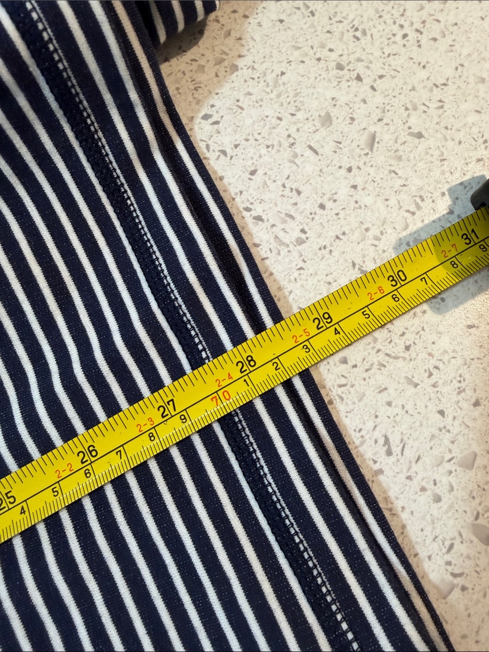 J Crew Performance Men’s Striped 1/4 Zip Sweater Size L Workout Casual Stretch - Picture 7 of 7